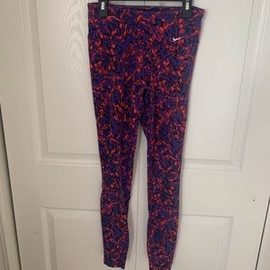 Nike colorful leggings, ankle length